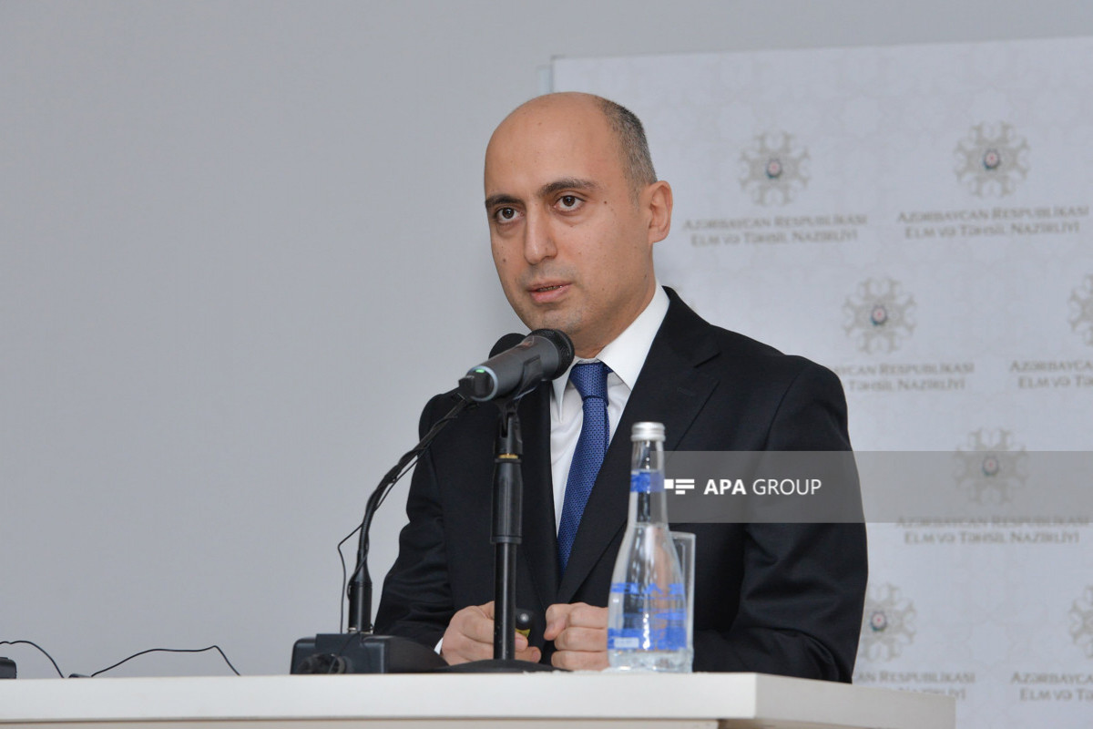 Minister of Science and Education, Emin Amrullayev