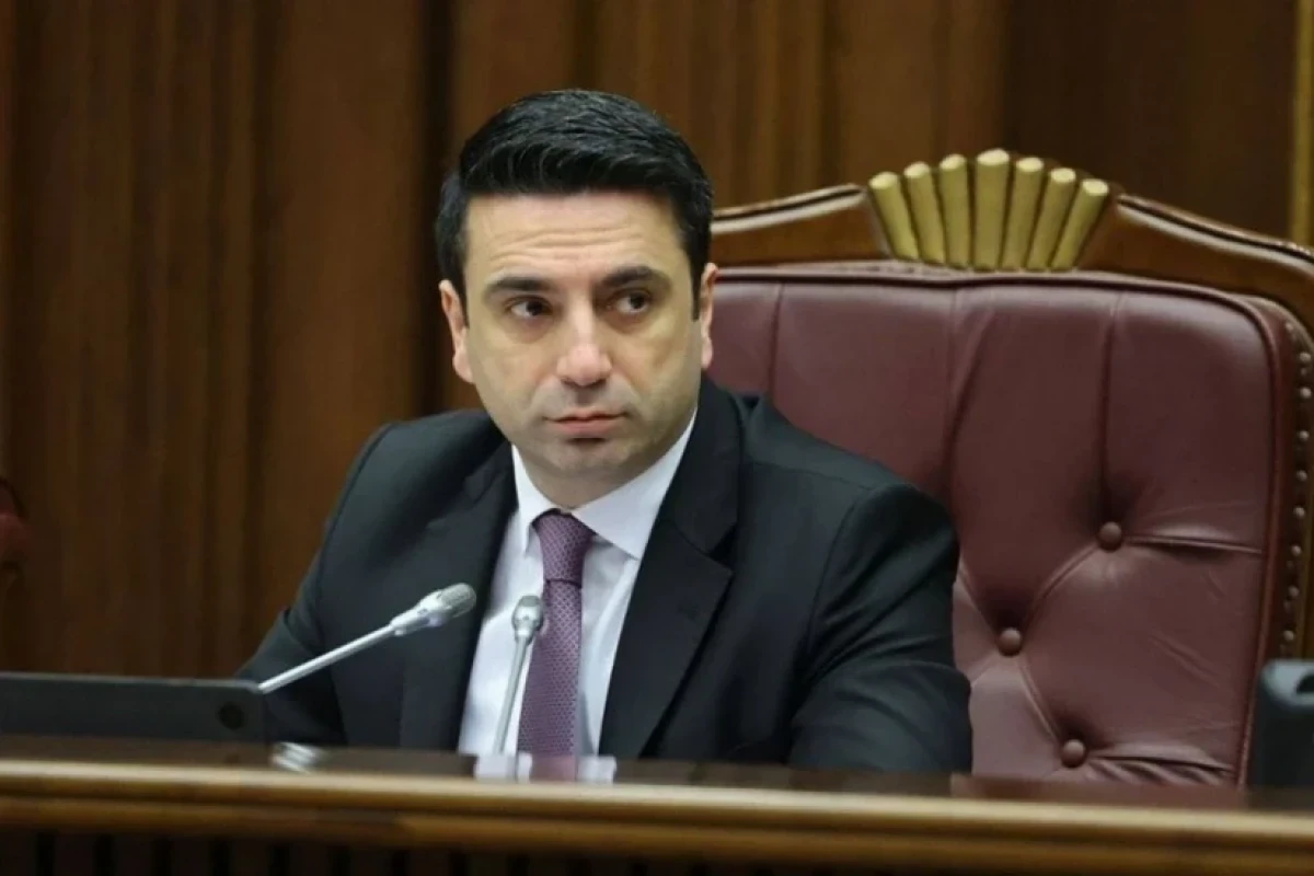 Speaker of the Armenian Parliament, Alen Simonyan