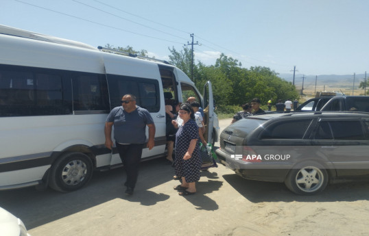 Azerbaijan relocates first resettlement caravan to Khojavend's Sos village