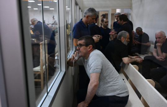 Documents regarding the shelling of Azerbaijani territories from Armenia, the killing of civilian Azerbaijanis, and their capture as hostages presented in court