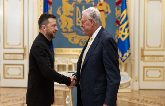 Zelenskyy meets Kellogg in Kyiv to discuss weapons, sanctions, security guarantees