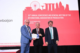 Azerbaijan’s Prosecutor General attends 30th Annual Conference and General Meeting of IAP in Singapore