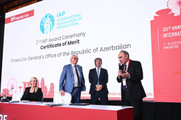 Azerbaijan’s Prosecutor General attends 30th Annual Conference and General Meeting of IAP in Singapore
