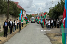 Remains of Ayaz Zarbaliyev, First Karabakh War Martyr, laid to rest in Azerbaijan's Goychay -PHOTO 