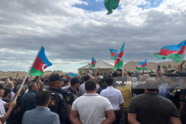 Remains of Jalal Abdullayev, First Karabakh War Martyr, laid to rest in Azerbaijan's Gobustan -PHOTO 