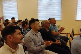 First relocation caravan arrives in Hadrut settlement, and keys handed over