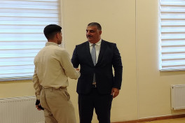 First relocation caravan arrives in Hadrut settlement, and keys handed over