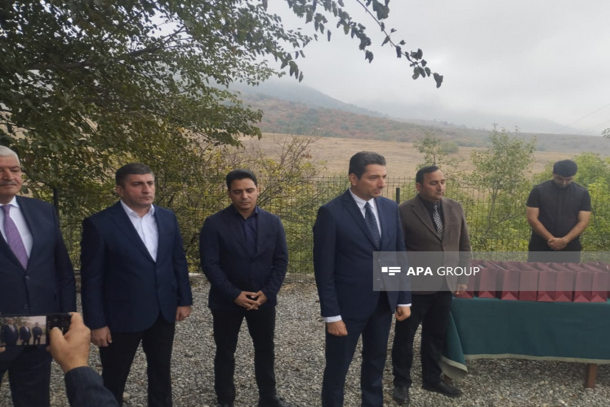 First resettlement convoy arrives in Seyidbayli village of Azerbaijan