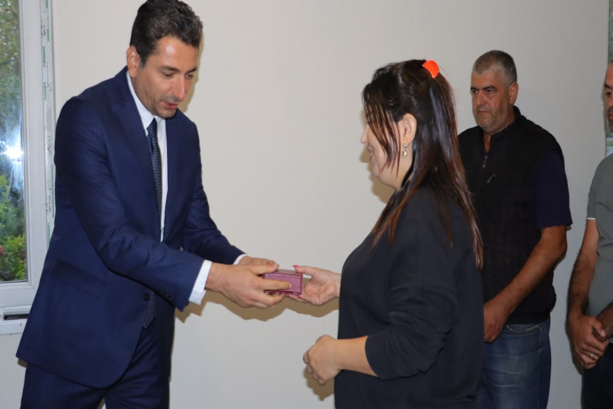Azerbaijan relocates first resettlement convoy to Dashbulag village of Khojaly district, families receive their house keys-PHOTO -UPDATED 
