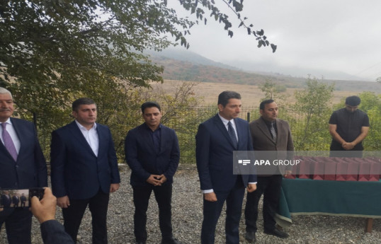 First resettlement convoy arrives in Seyidbayli village of Azerbaijan's Khojaly, families receive their house keys-VIDEO -PHOTO -UPDATED-1 