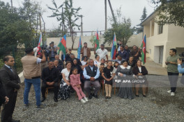 First resettlement convoy arrives in Seyidbayli village of Azerbaijan's Khojaly, families receive their house keys-VIDEO -PHOTO -UPDATED-1 