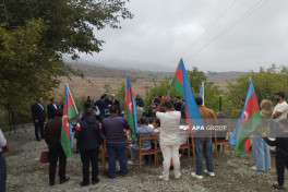 First resettlement convoy arrives in Seyidbayli village of Azerbaijan's Khojaly, families receive their house keys-VIDEO -PHOTO -UPDATED-1 