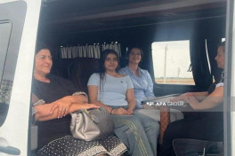 Azerbaijan relocates first resettlement convoy to Dashbulag village of Khojaly district, families receive their house keys-PHOTO -UPDATED 