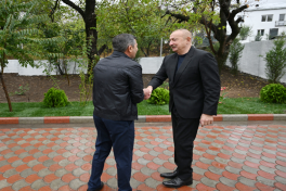 President Ilham Aliyev visited Hadrut settlement in Khojavend district