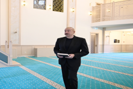 New mosque inaugurated in Hadrut settlement