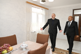 President Ilham Aliyev visited Sos village in Khojavand district