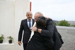 President Ilham Aliyev visited Sos village in Khojavand district