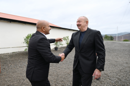 President Ilham Aliyev visited Sos village in Khojavand district