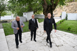 President Ilham Aliyev visited Shushakand village in Khojaly District