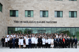 President Ilham Aliyev attended inauguration of Garabagh University Clinic and Faculty of Medicine and Health Sciences building