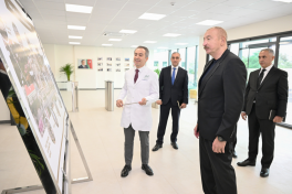 President Ilham Aliyev attended inauguration of Garabagh University Clinic and Faculty of Medicine and Health Sciences building
