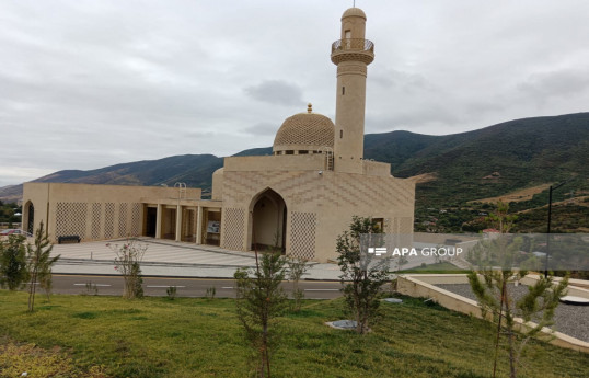 Media tour organized to mosque built in Hadrut settlement -PHOTO 