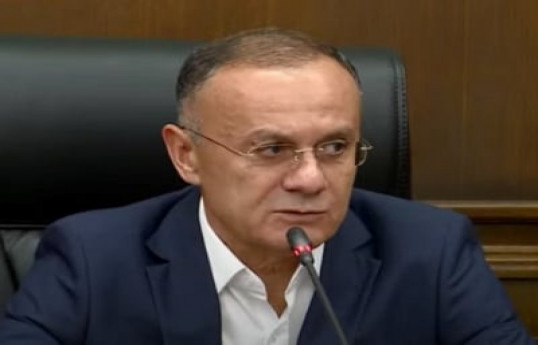 Seyran Ohanyan,  head of the parliamentary faction of the opposition "Hayastan" bloc