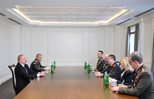 President Ilham Aliyev received Chief of General Staff of the Turkish Armed Forces