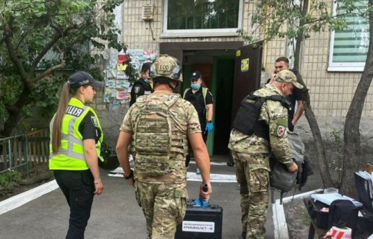 Grenade explodes in building in Kyiv, several killing