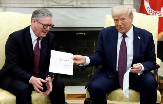 Keir Starmer, Donald Trump