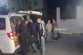 Azerbaijan's next relocation convoy arrived in Kalbajar city , families receive their house keys -VIDEO  -UPDATED-1 