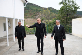 President Ilham Aliyev visited Seyidbeyli village in Khojaly district