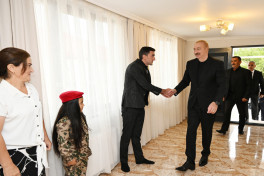 President Ilham Aliyev visited Seyidbeyli village in Khojaly district