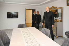 President Ilham Aliyev visited Seyidbeyli village in Khojaly district