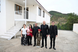 President Ilham Aliyev visited Seyidbeyli village in Khojaly district