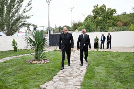 President Ilham Aliyev visited Dashbulag village in Khojaly district