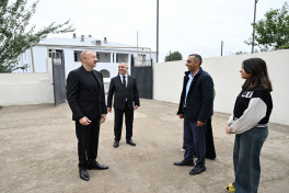 President Ilham Aliyev visited Dashbulag village in Khojaly district