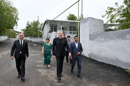President Ilham Aliyev visited Badara village in Khojaly district