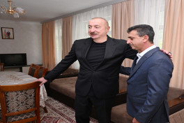 President Ilham Aliyev visited Badara village in Khojaly district