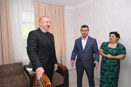 President Ilham Aliyev visited Badara village in Khojaly district