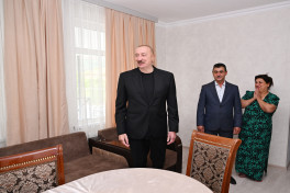 President Ilham Aliyev visited Badara village in Khojaly district