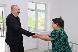 President Ilham Aliyev visited Badara village in Khojaly district