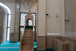 Media tour organized to mosque built in Hadrut settlement -PHOTO 