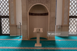 Media tour organized to mosque built in Hadrut settlement -PHOTO 