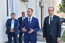 Inspection of water supply of Ganja city held in connection with III CIS Games