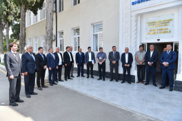 Inspection of water supply of Ganja city held in connection with III CIS Games