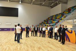 Inspection of water supply of Ganja city held in connection with III CIS Games