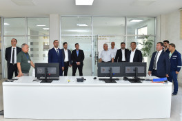 Inspection of water supply of Ganja city held in connection with III CIS Games