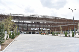 Inspection of water supply of Ganja city held in connection with III CIS Games