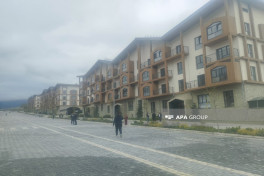 Azerbaijan's next relocation convoy arrived in Kalbajar city , families receive their house keys -VIDEO  -UPDATED-1 